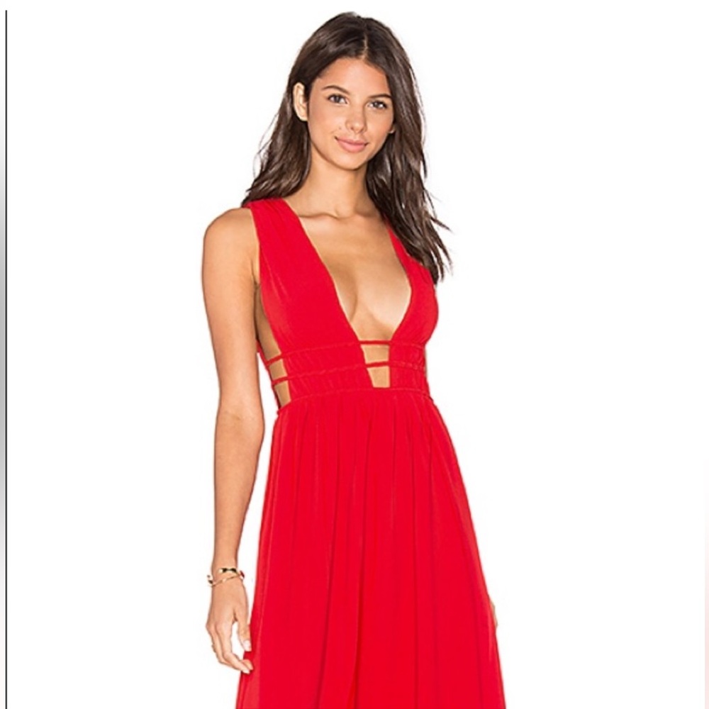 Saylor Red Ria Dress